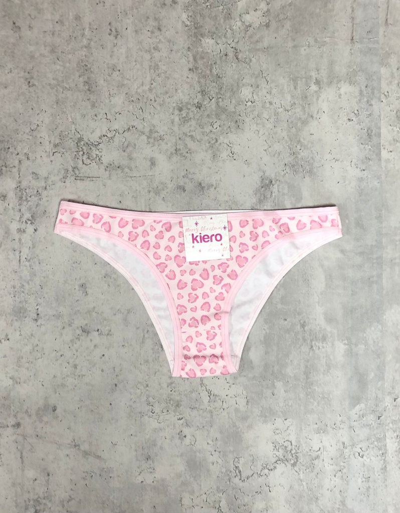 ROSA VEDETINA DE ALGODÓN Y LYCRA ESTAMPA PRINT