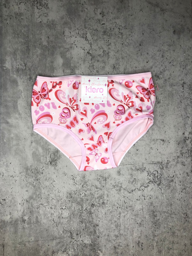 ROSA BOMBACHA NENA VEDETINA ESTAMPA &quot;LOVE&quot;