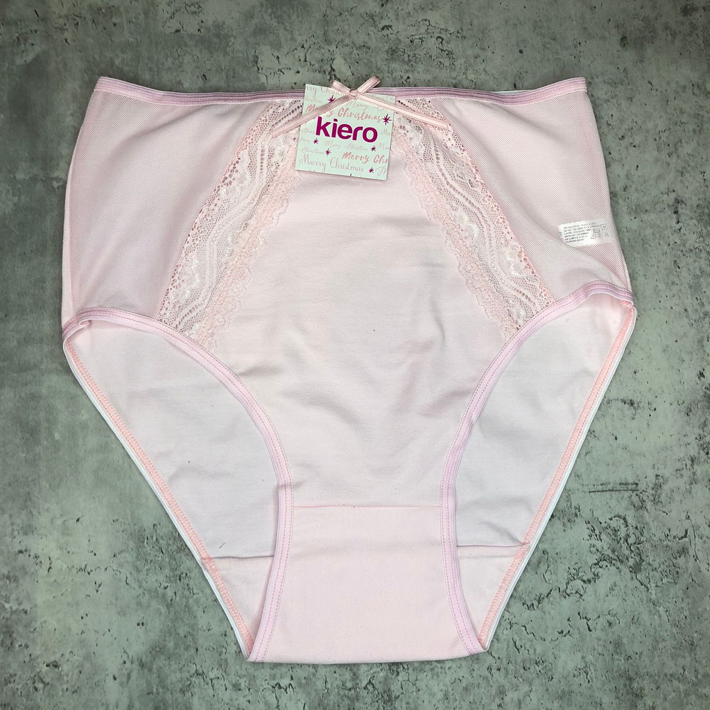 ROSA UNIVERSAL DE ALGODÓN Y LYCRA CON PUNTILLA