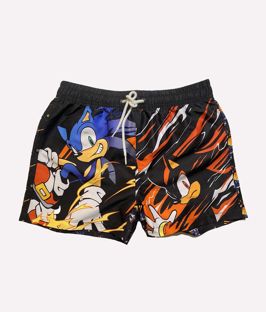 VER. SHORT DE BAÑO ESTAMPADO &quot;SONIC&quot; PREMIUM