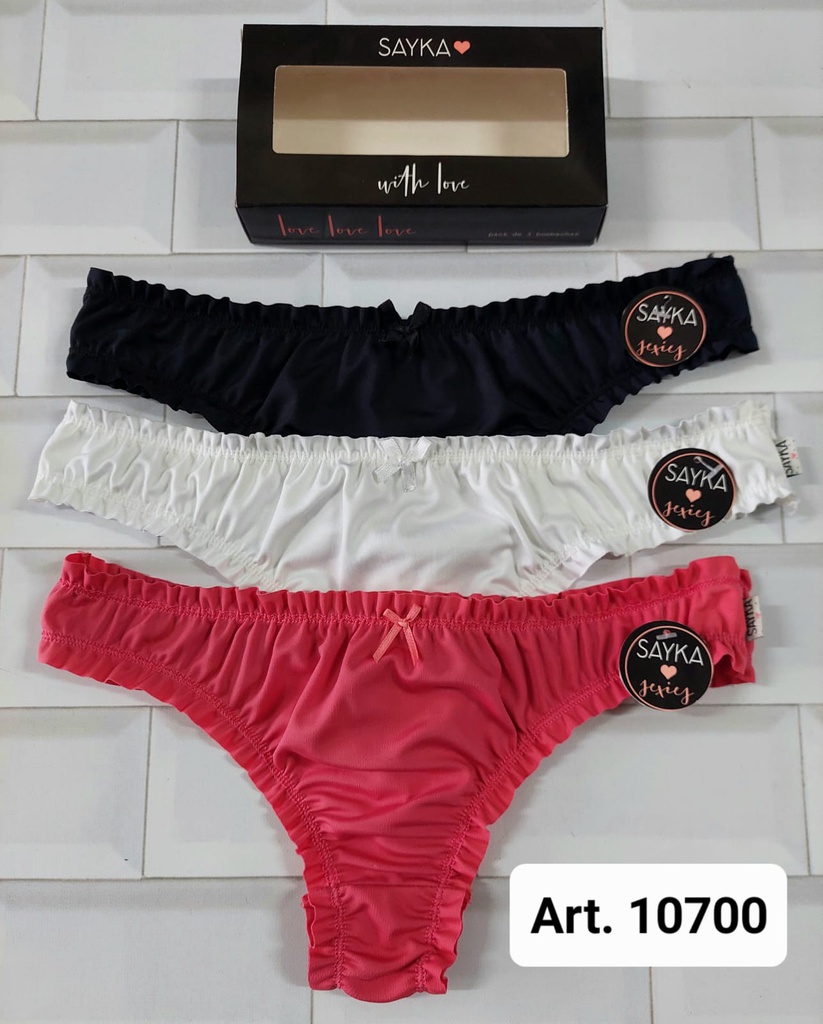 PACK X3 COLALES MICROFIBRA LISA FRU FRU