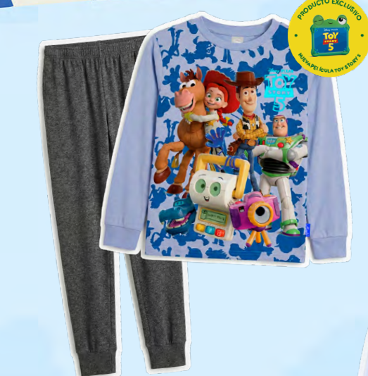 DESCUENTO 10% LIQUIDACION DE TEMPORADA! INV. PIJAMA DE ALGODÓN ESTAMPADO Y MODAL SUBLIMADO "TOY STORY"