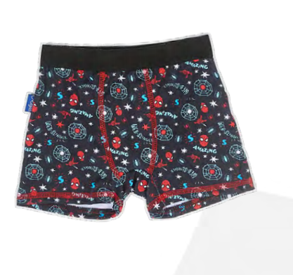 VER. BOXER DE MODAL SUBLIMADO "SPIDERMAN" INV.