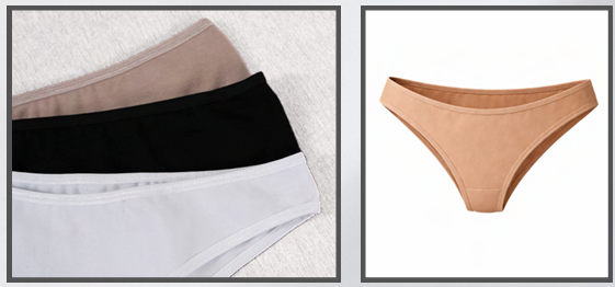 PACK X3 VEDETINA DE ALGODÓN Y LYCRA