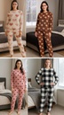  INV. PIJAMA DE CORDERITO ESTAMPADO