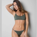 CONJUNTO TOP DE MICROFIBRA LISO CON LESS REGULABLE