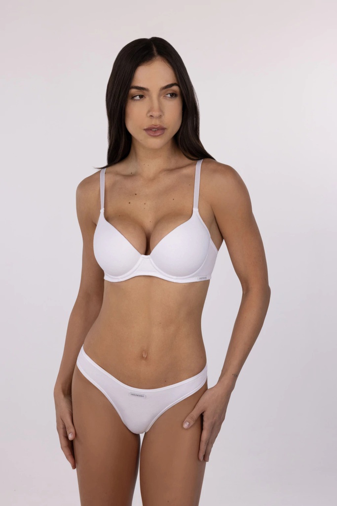 CONJUNTO TAZA SOFT CON BASE DE ALGODÓN Y LYCRA Y COLALES