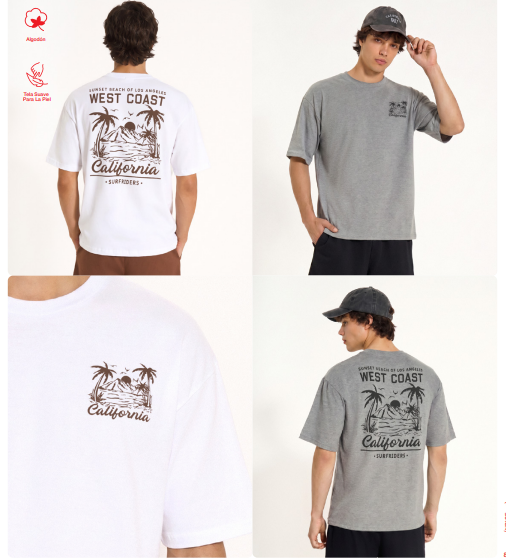 VER. PIJAMA TEENS REMERA ESTAMPADA Y SHORT LISO