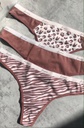 PACK X3 COLALES DE ALGODÓN Y LYCRA ESTAMPADA CON ELASTICO