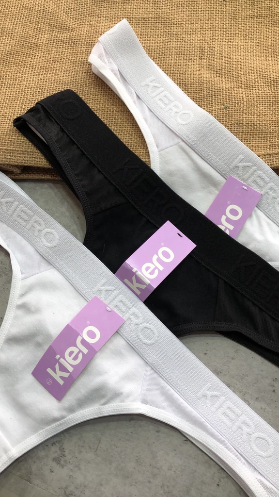 PACK X3 COLALES DE ALGODÓN Y LYCRA ELASTICO PERSONALIZADO RELIEVE Y TUL