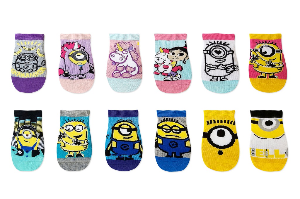SOQUETE MINIONS - DISEÑOS SURTIDOS