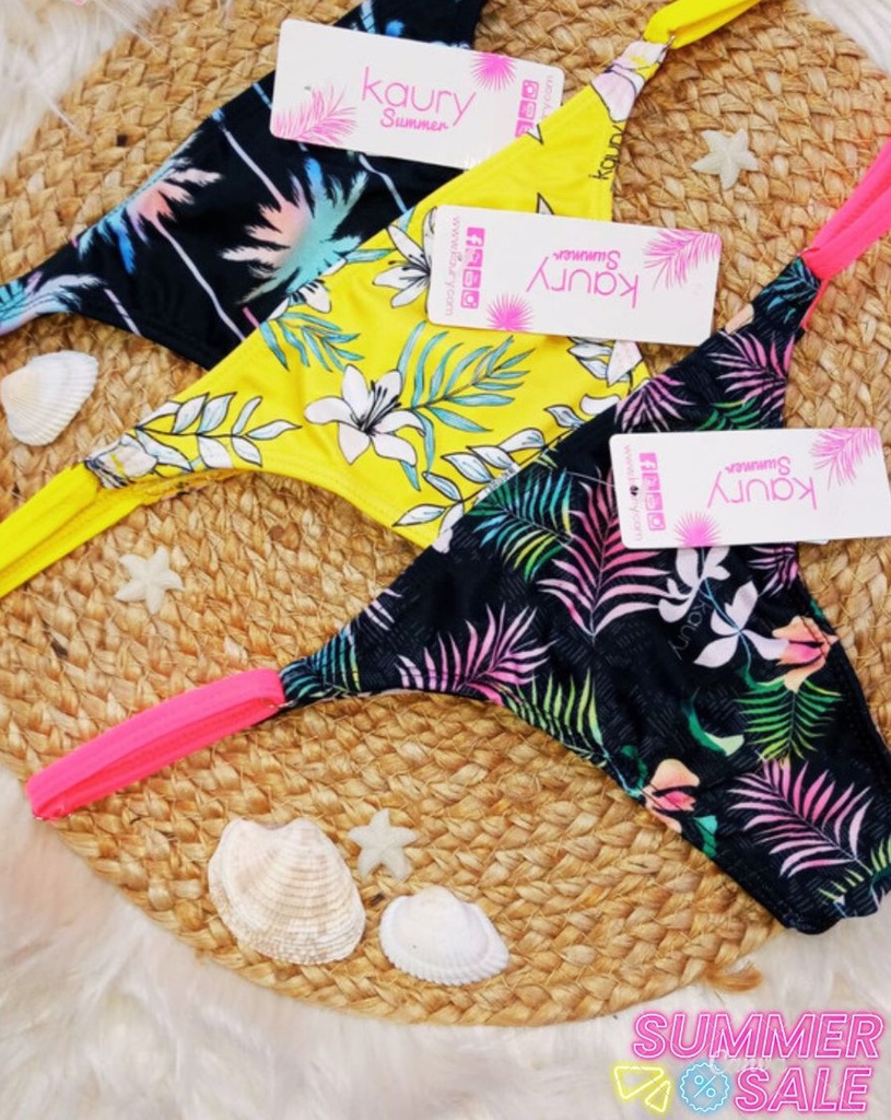 OPORTUNIDAD! -MALLA COLA LESS DE TRICOT CON TIRAS REGULABLES