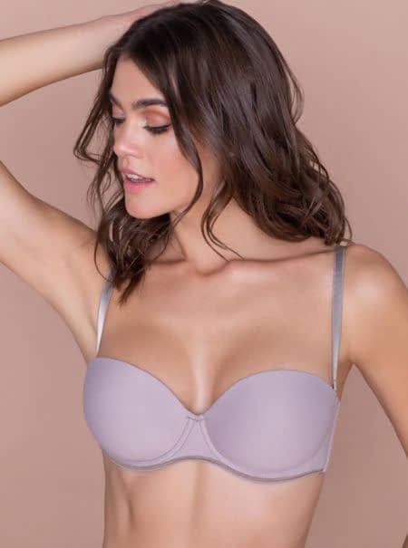 CORPIÑO STRAPLESS SOFT DE MICROFIBRA