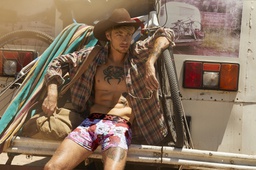 [XY1352] OFERTON! - Bóxer algodón-lycra / pinza central &quot;ORIENTAL&quot;