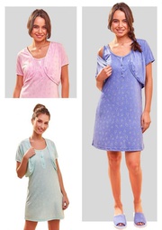 [SUS219] LIQUIDACION ! - INV. CAMISON MATERNAL CON MAÑANITA