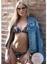 [NAIF394] BLACK !  -15% ! MALLA ESTAMPADA TAZA SOFT
