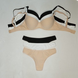 [LOV1084/E] CONJUNTO BASE SOFT  ALGODÓN Y LYCRA  EVERY DAY