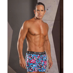 [LM879] BOXER DE ALG. LYCRA ESTAMPADO TEXTURA