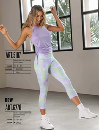 [SHE6270] INV. CALZA CAPRI SUBLIMADA PASTEL MARBLE SUPPLEX