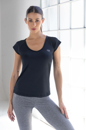 [SHE7005M] VER. REMERA DE MICROFIBRA ESCOTE V