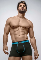 [BAK2012] BOXER LISO CON DETALLE EN CONTRATONO Y ELASTICO PERSONALISADO BAKHOU CONTRATONO