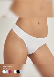 [MK10137] PACK X3 COLA LESS MICROFIBRA  "POWER COLOR" 