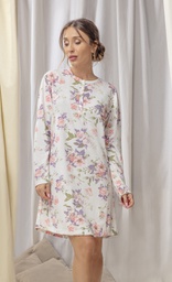 [LEN22223/E/E]  INV. CAMISON DE JERSEY - LINEA FLOWERS