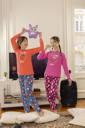 [PIA520/1] DESCUENTO 15% LIQUIDACION DE TEMPORADA!  INV. PIJAMA NENA FRUTILLAS CON ESTAMPA