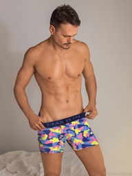 [MXT124] OFERTON! - by Lody Men BOXER DE ALGODON Y LYCRA ESTAMPADO CON ELASTICO PERSONALIZADO
