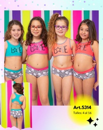 [VYO5314] MALLA BIKINI NENA ESTAMPADO ESTRELLAS