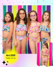 [VYO5315] BIKINI NENA ESTAMPADO FLORES