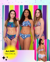 [VYO5401] BIKINI TEENS ESTAMPADO LOVE