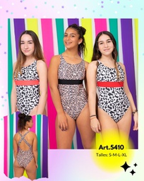 [VYO5410] MALLA ENTERA TEENS ESTAMPADO ANIMAL PRINT