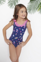 [KAUSM578] DESCUENTO -15 % OFF !! VER. MALLA ENTERIZA NENA DE TRICOT ESTAMPADO Y LISO