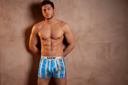 [LM010/1] PACK X 3 BOXERS T. ESPECIAL ARG. ALG &amp; LYCRA ELASTICO PERSONALIZADO