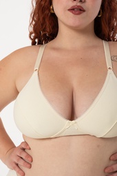 [ALIS646] CORPIÑO REDUCTOR CON ARO ALGODON Y LYCRA TELA REFORZADA