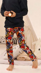[XY5056 T.14] INV. BOXER LARGO DE ALGODON Y LYCRA ESTAMPADO