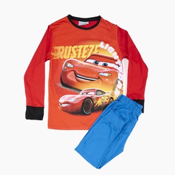 [DIS80348] DESCUENTO 10% LIQUIDACION DE TEMPORADA!  INV. PIJAMA DE JERSEY MODAL ML SUBLIEMADO "CARS" Y PANTALON LISO
