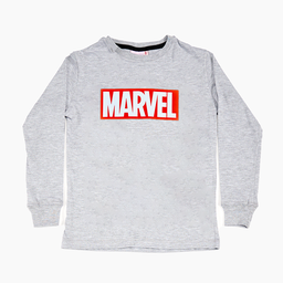 [DIS80753] LIQUIDACION ! - INV. REMERA DE JERSEY ML ESTAMPADA &quot;AVENGERS&quot; CON PUÑOS