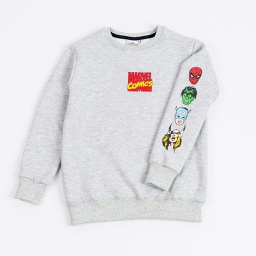 [DIS80799] LIQUIDACION ! - INV. BUZO DE FRISA CR CON DOBLE ESTAMPA &quot;AVENGERS&quot;