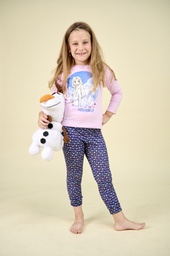 [DIS82423]   INV. PIJAMA COMBINADO ML ESTAMPADO "FROZEN" DE JERSEY MODAL