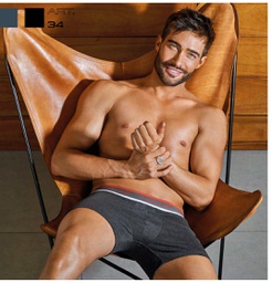 [KAUH34] OFERTON! - BOXER DE ALGODON LISO CON ELASTICO PERSONALIZADO TRICOLOR