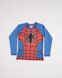 [DIS80165] VER. REMERA CON PROTECCION UV SUBLIMADA &quot;SPIDERMAN&quot;