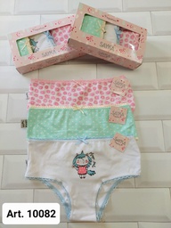 [SAY10082] PACK X 3 BOMBACHA DE NENA ALG/LYCRA ESTAMPADA