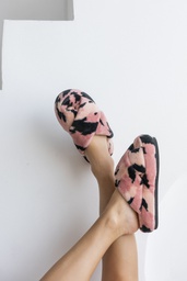 [TRE5421] INV. PANTUFLA TRENDY CRUZADA CORAL FLEECE ESTAMPADA CAMO