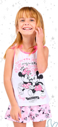 [DIS82636] VER. PIJAMA MUSCULOSA Y SHORT ESTAMPADO "MINNIE"