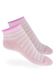 [MKS62103] MEDIA SOQUETE DAMA RAYADA "POWER STRIPES"
