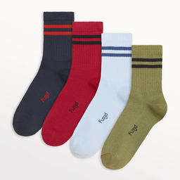 [FLO1424] MEDIA CASUAL DE HOMBRE CON PUÑO DE MORLEY "2 RAYAS"