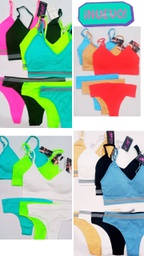 [C8001] CONJUNTO TOP DE MORLEY Y COLALES