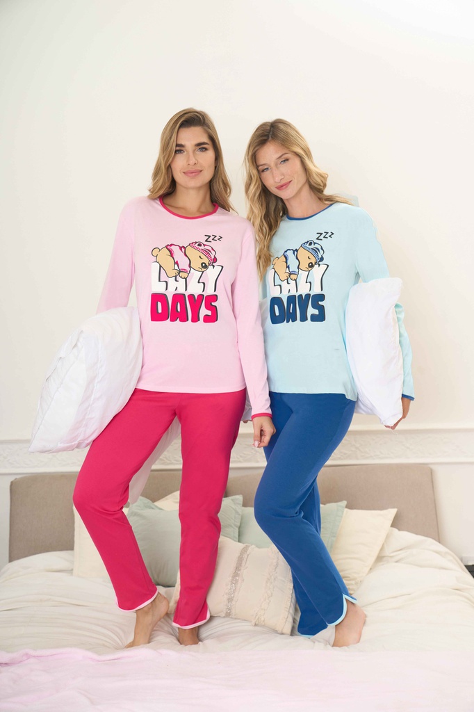 INV. PIJAMA DE JERSEY &quot;DAYS&quot;